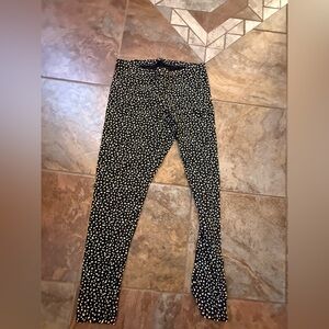 Black and White Polka Dot Women Leggings